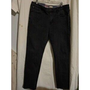Wrangler Slim Fit Stretch Jeans – Black – Size 38x32